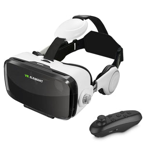Virtual Reality Headset Built-in Headphone with Remote Control
